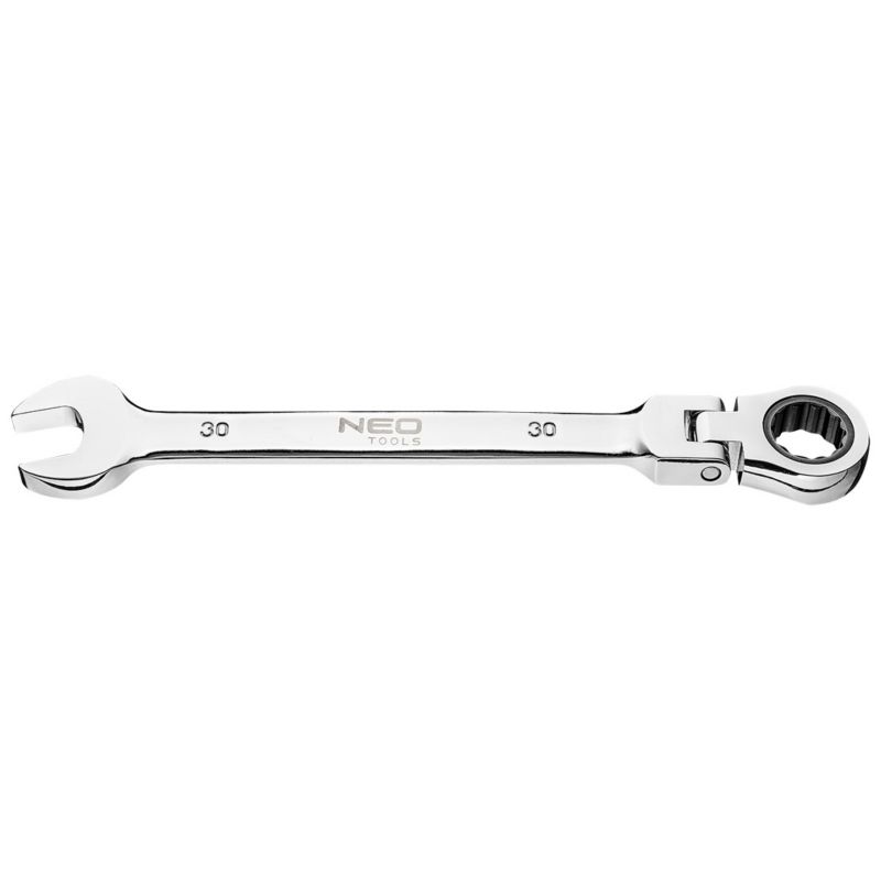 Klucz płasko-oczkowy NEO TOOLS z przegubem i grzechotką 30 mm 1 szt