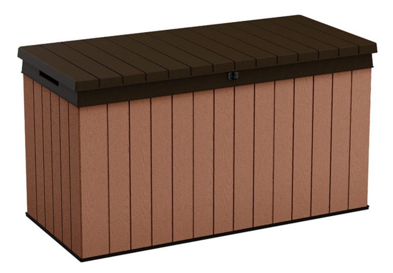 Skrzynia Ogrodowa Keter Darwin Box 570L 142.5x65.3x78.2cm z Siedziskiem 300kg Brązowa 1 szt.