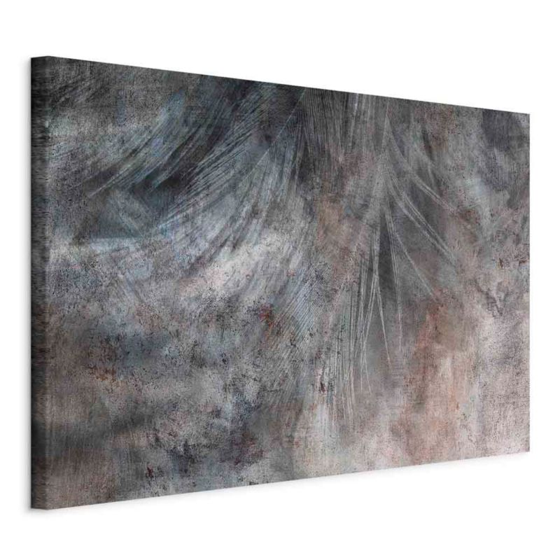 Obraz Artgeist Szarość pióra 120 x 80 cm flizelina 1 szt