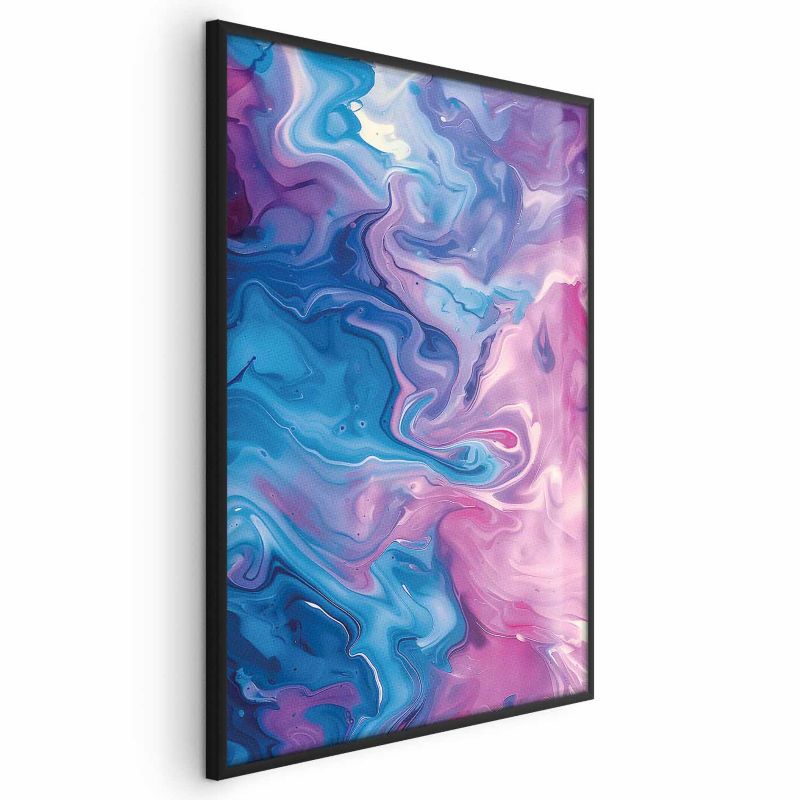 Plakat Artgeist Nocne Przepływy 60x90 cm z ramą czarną 1 szt