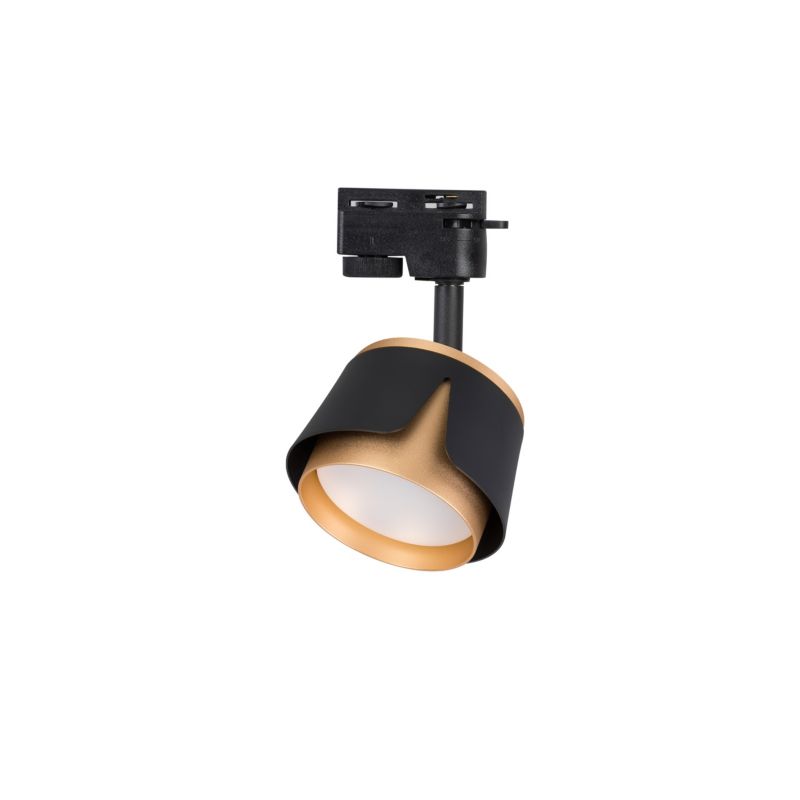 Reflektor LED XUDO 1-faza GX53 Czarno-Złoty Regulowany 1 szt.