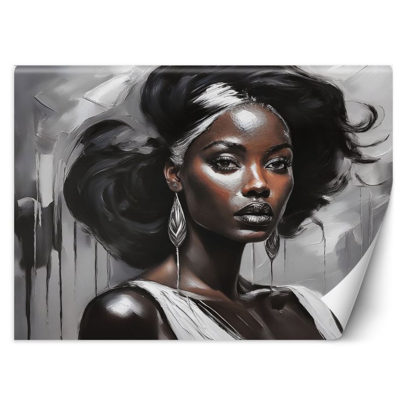 Fototapeta Feeby Kobieta Glamour Szary 200x140 1 szt