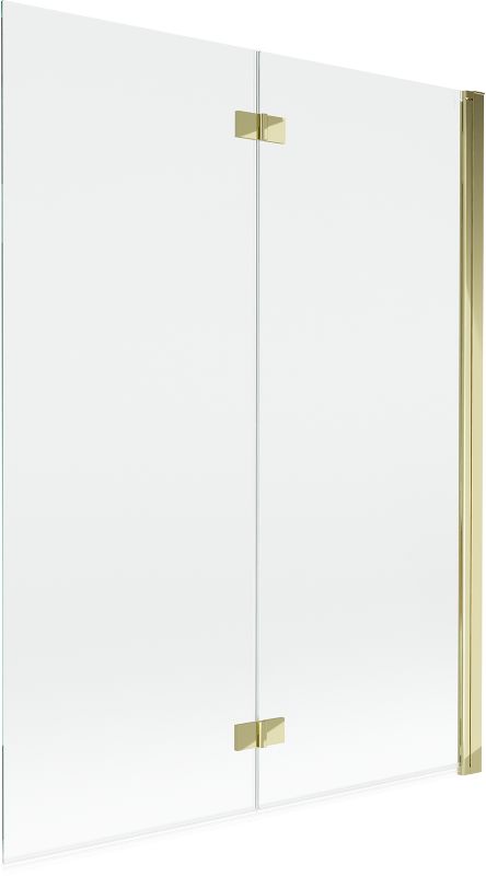 Parawan nawannowy Mexen Mist złoty 130x150 cm 2-skrzydłowy 1 szt