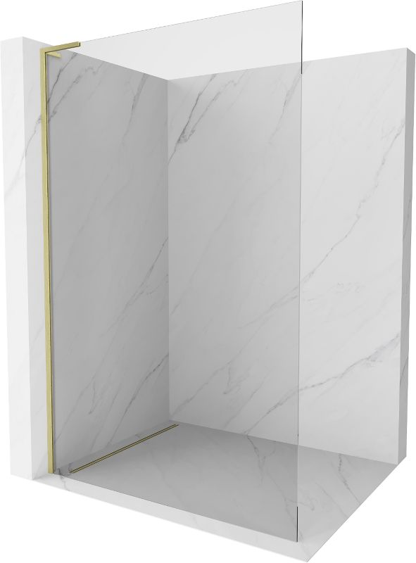 Ścianka prysznicowa Mexen Kioto L złota 55x200 cm 800-055-103-55-00 1 szt.