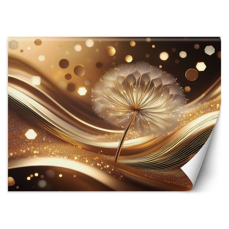 Fototapeta Feeby Kwiaty, zegar z mniszka lekarskiego, glamour 200x140 1 szt