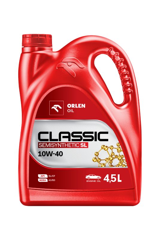 Olej Platinum Classic Semisynthetic 10W-40 4,5 l