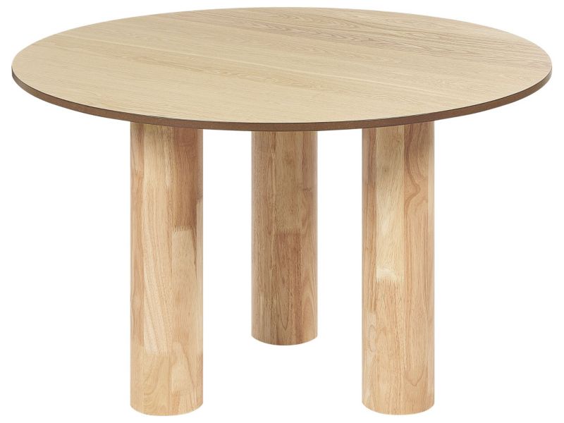Stół do jadalni Orin 120 cm 120 cm Imitacja drewna Jasne drewno 1 szt.