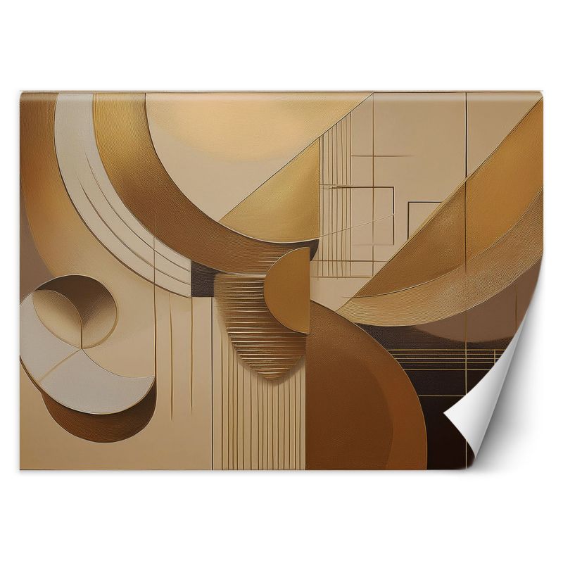 Fototapeta Feeby Abstrakcja geometryczna Beżowy 400x280 1 szt