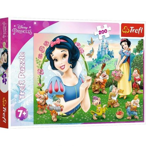Puzzle 200 el. PIĘKNA KSIĘŻNICZKA Trefl