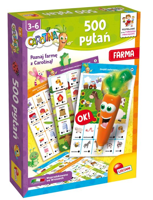 Carotina 500 Pytań Farma Lisciani