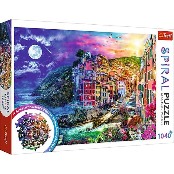 Puzzle 1040 el. Spirala Magiczna Zatoka Trefl