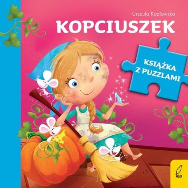 KSIĄŻKA Z PUZZLAMI. KOPCIUSZEK
