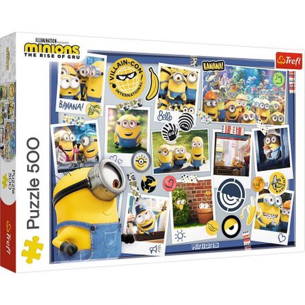 Puzzle 500 el. Zwariowana Kolekcja Zdjęć Minionki