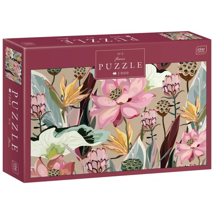 Puzzle 1000 el. Flowers 2