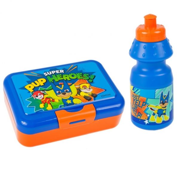 Starpak Pudełko śniadaniowe + bidon Paw Patrol Boy