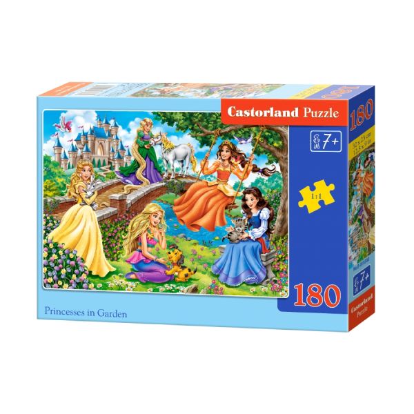 Castorland Puzzle 180 el. B-18383 PRINCESS IN GARDEN