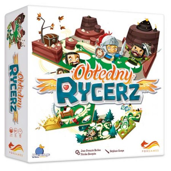 Gra Planszowa OBŁĘDNY RYCERZ Fox Games