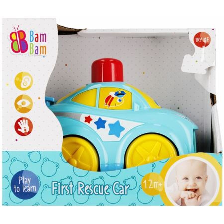 BAM BAM AUTO MALY POLICJANT 20X17X12 WB 12
