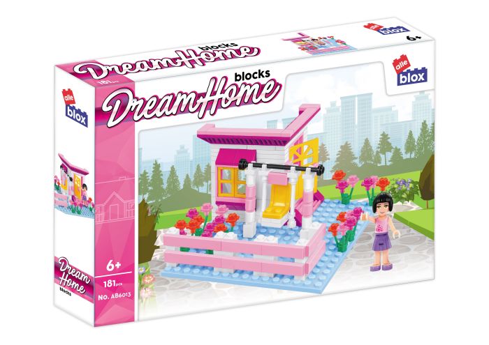 KLOCKI KONSTR ALLEBLOX GIRL 181EL 29X19X5 36/72