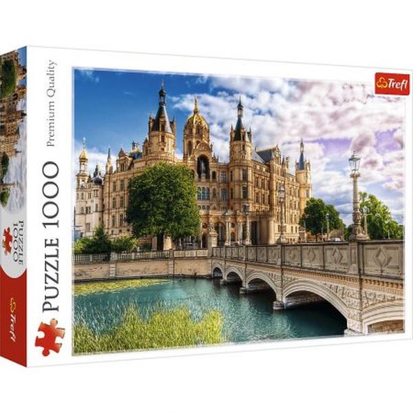 Puzzle 1000 el. ZAMEK NA WYSPIE Trefl