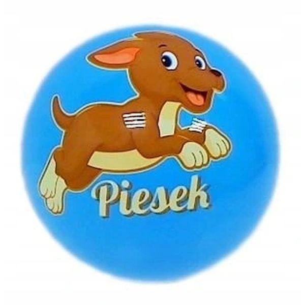 PIŁKA PVC 230 MM - PIESEK