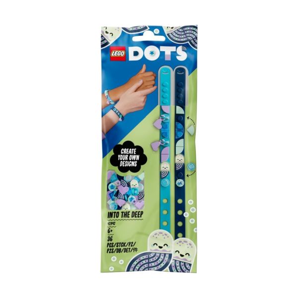 LEGO Dots Głębiny - bransoletki z zawieszkami 41942
