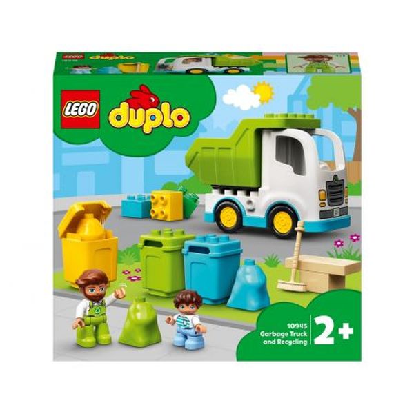 Lego Duplo Śmieciarka i Recykling 10945