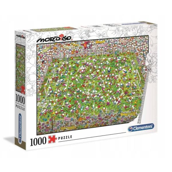 Clementoni Puzzle 1000 Mordillo The Match