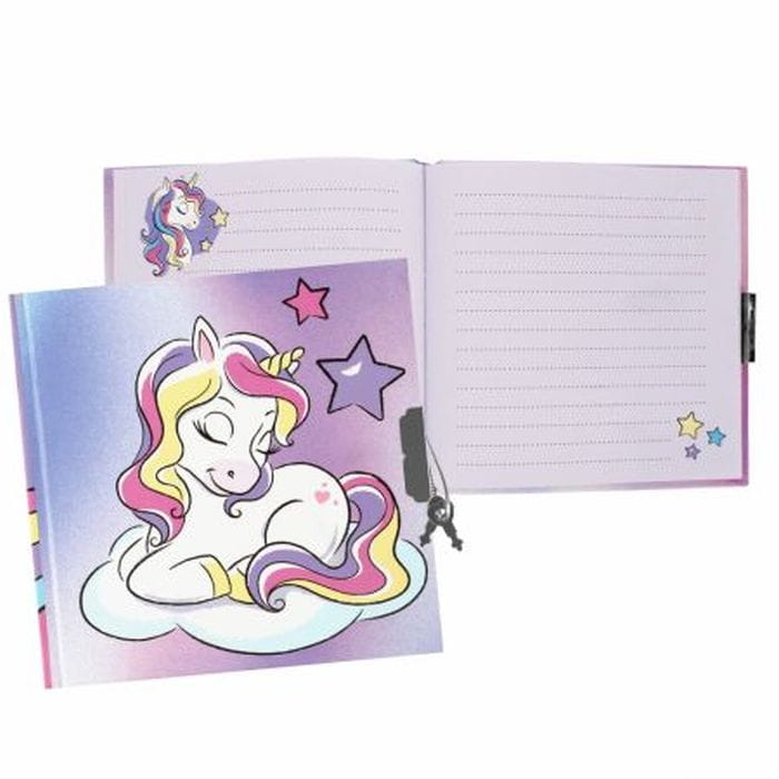 PAMIETNIK ZAM 135X135 UNICORN PASTEL STK PBH12 9