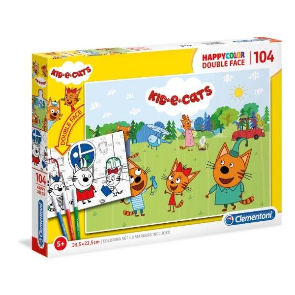 PUZZLE 104 DOUBLE FACE KID E CATS