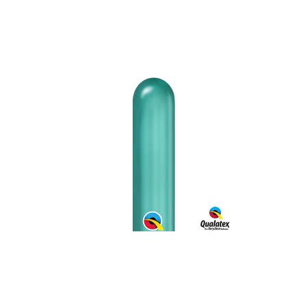 BALONY CHROMOWANE ZIELONE 260Q 100SZTUK