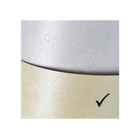 KARTON A4 FLORAL KREMOWY 220G