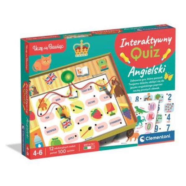 Interaktywny quiz Angielski Clementoni