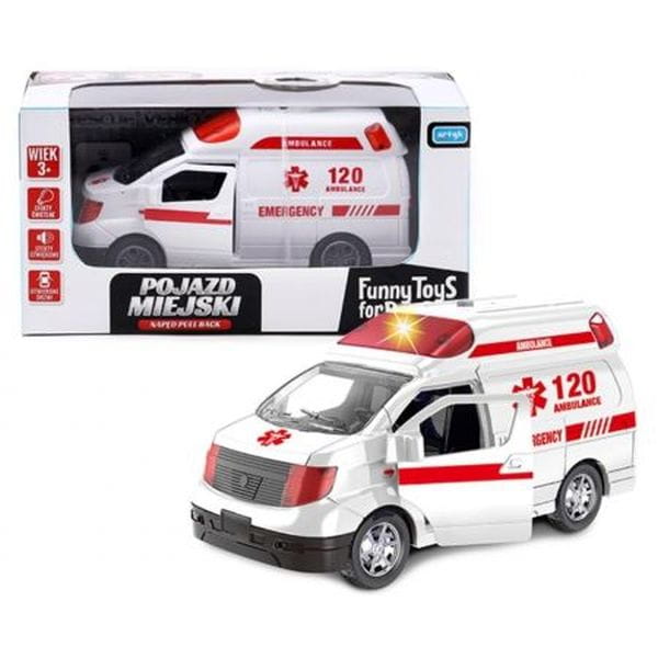POJAZD MIEJSKI TOYS FOR BOYS POGOTOWIE