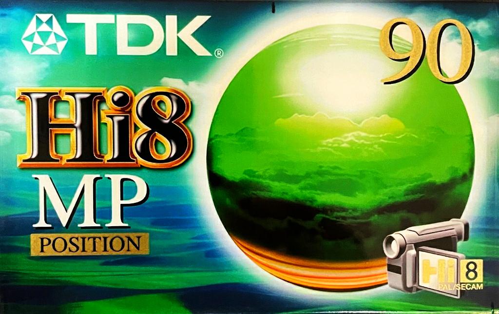 TDK Kaseta 8mm Hi8 90m - Henryx24