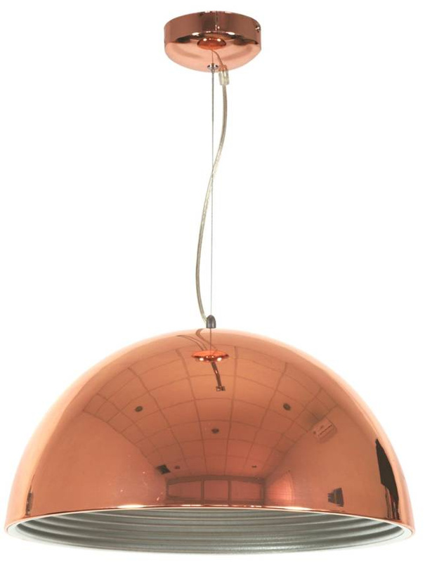 LAMPA SUFITOWA WISZĄCA AMALFI E27 MIEDZIANY