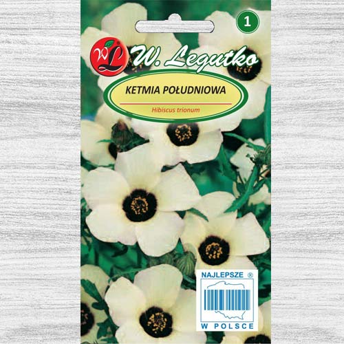 1 szt, Ketmia południowa (Hibiskus letni), kremowa - Nasiona: Ilość w opakowaniu: 1 g
