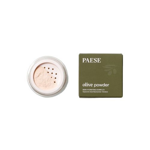 Paese Naturalny transparentny puder oliwkowy