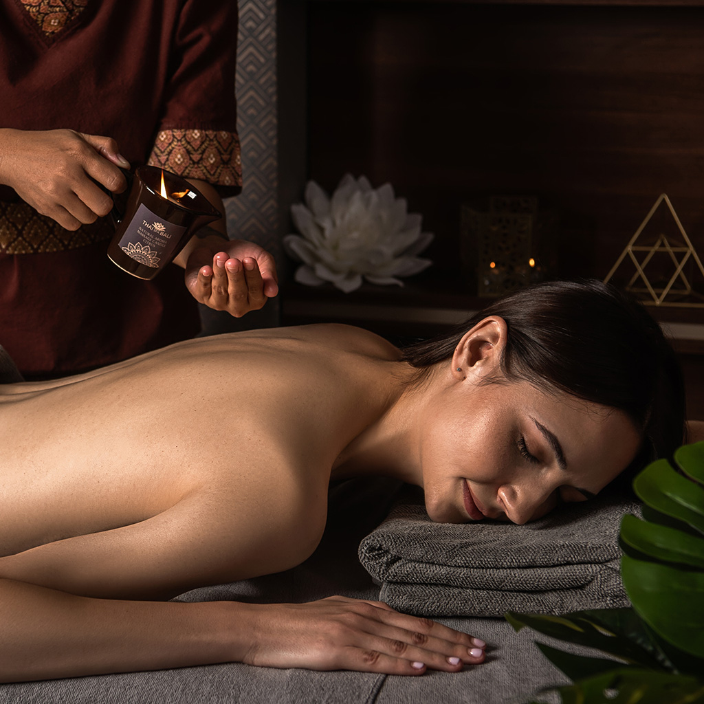Voucher na Masaż Świecą / WAW / 90 min / poniedziałek - niedziela - Thai Bali Spa
