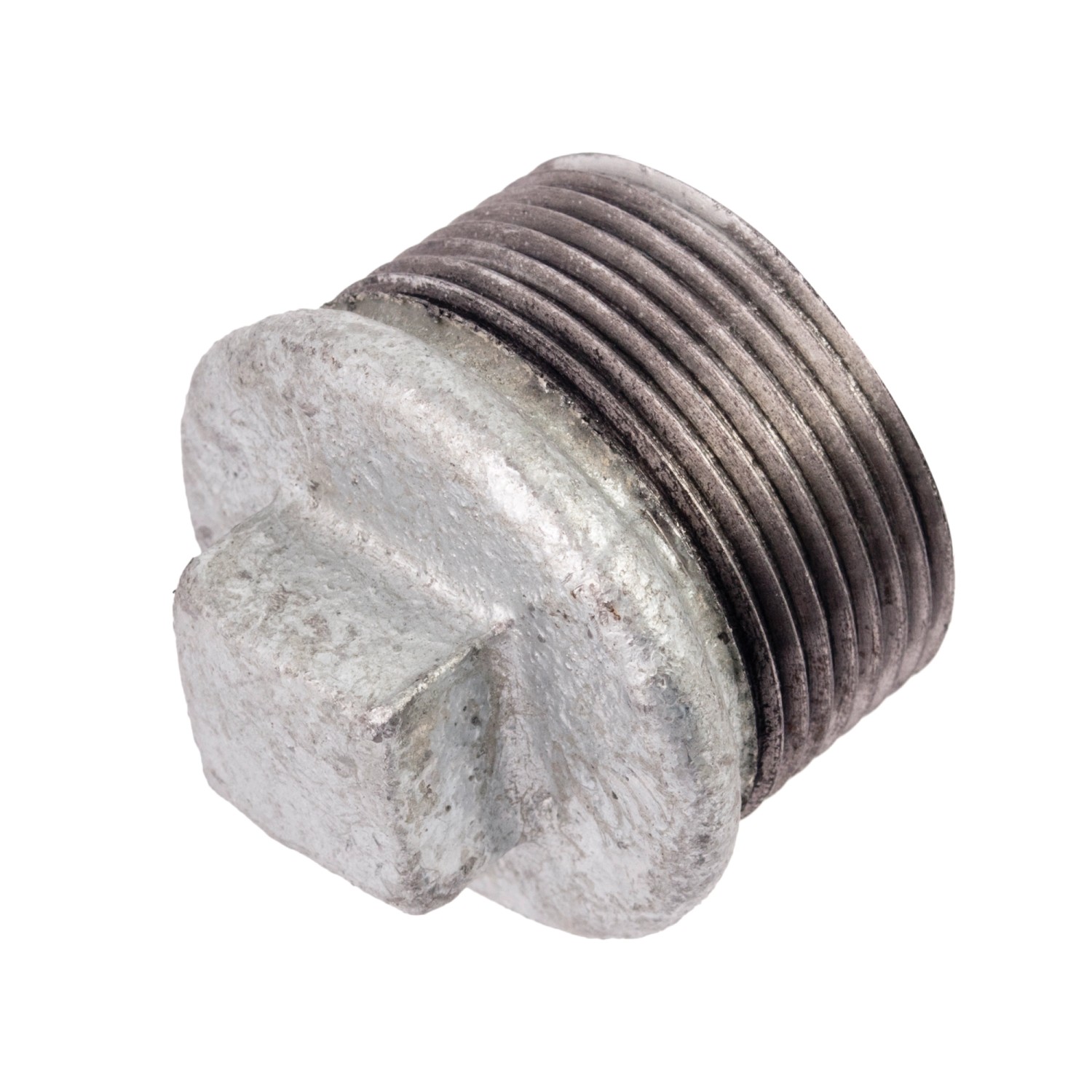Invena Korek T9 z obrzeżem ocynkowany 5/4"