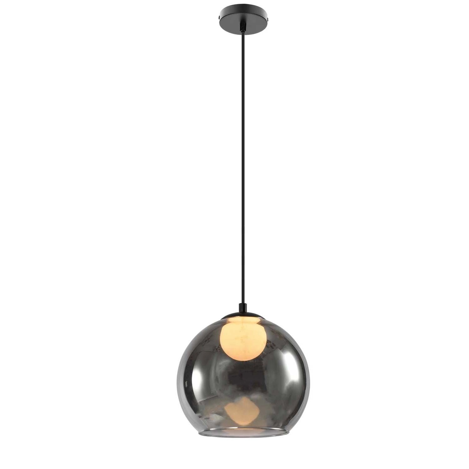Candellux Lampa wisząca Brin 1x15W G9 klosz dymiony