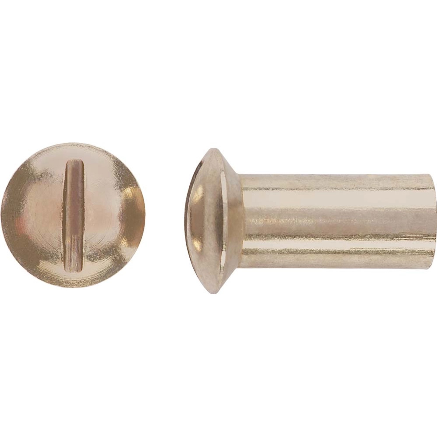 Nakrętka tulejowa nikiel M4x14mm 8szt