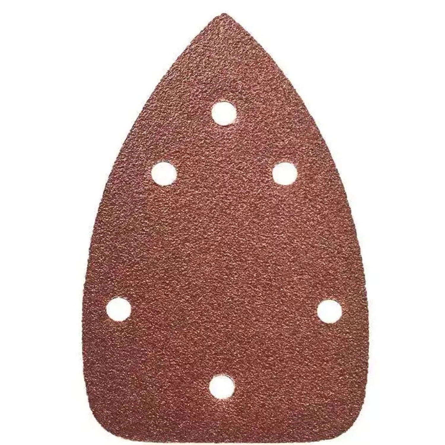 Dedra Papier ścierny 140x140x80 gr. 150 rzep - 5 szt.