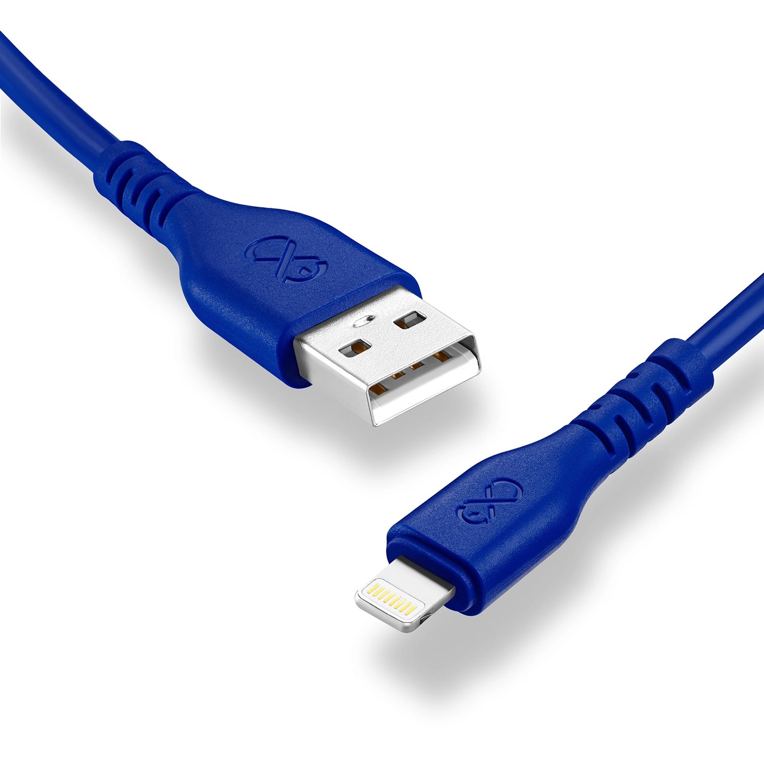 Kabel Basic USBA-Lightning 1,2 m granatowy