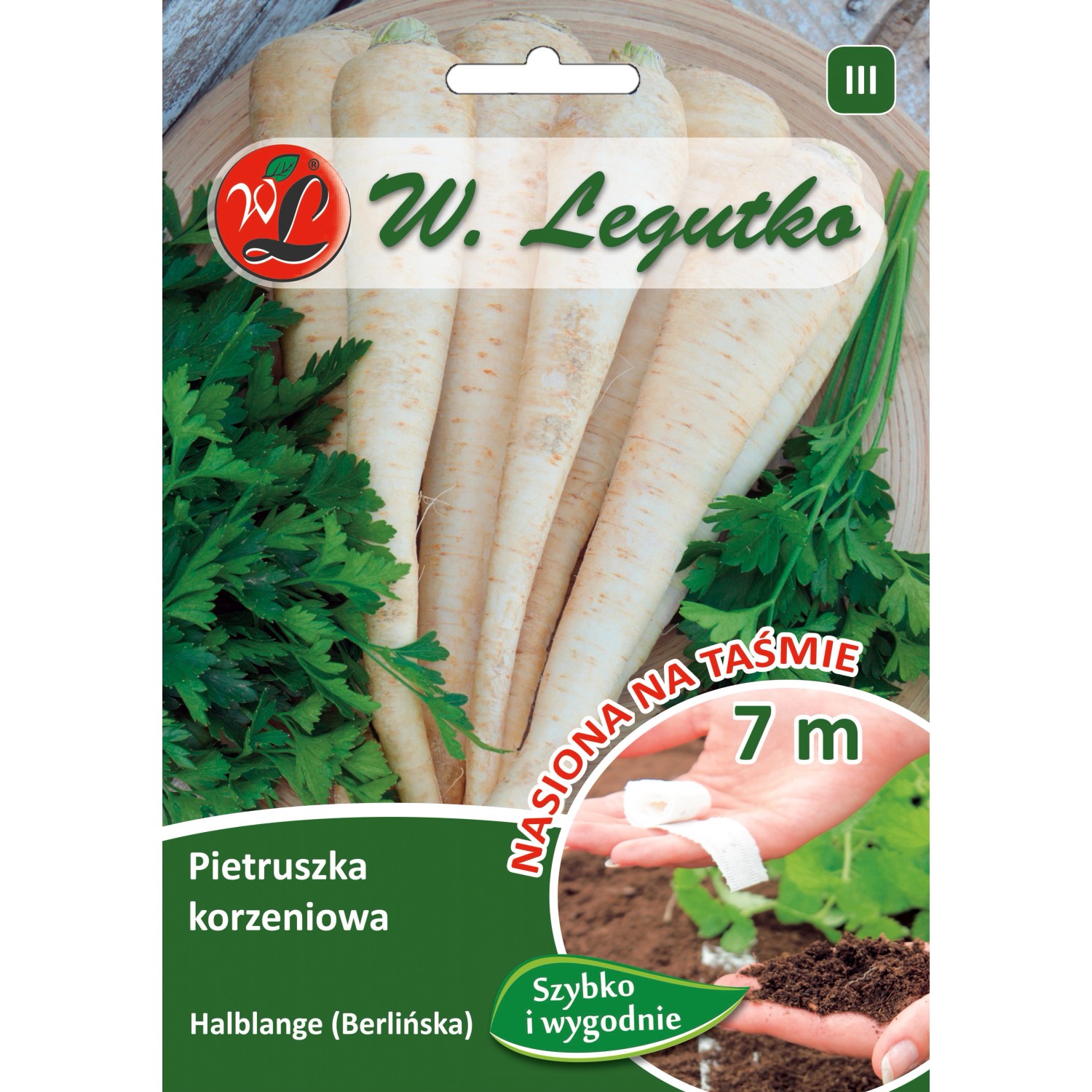 Pietruszka Halblange taśma