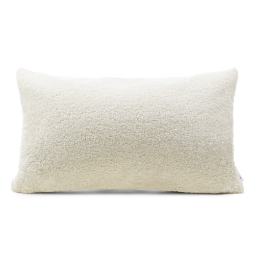 Poszewka boucle kremowa 30x50 cm NS Wyprzedaż
