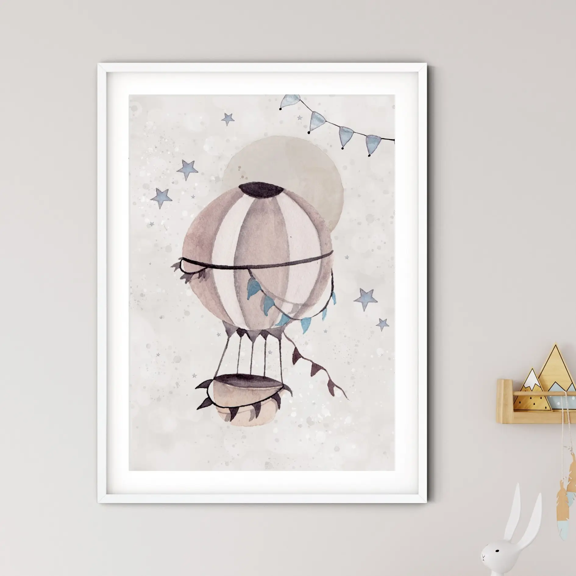 Plakat Baśniowy Cyrk - Balon - Sam plakat A4