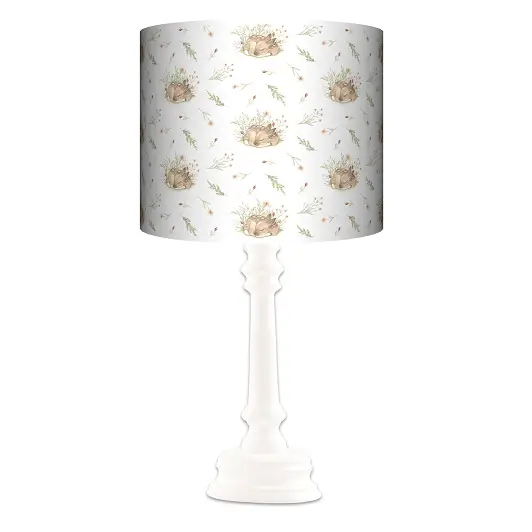 Lampa stojąca QUEEN Leśne Sarenki - kolor podstawy do wyboru FL - błękitny