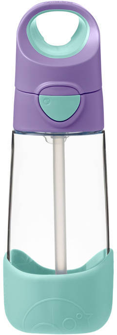 Bidon na wodę B.Box, ze słomką, tritan, 450ml, Lilac Pop