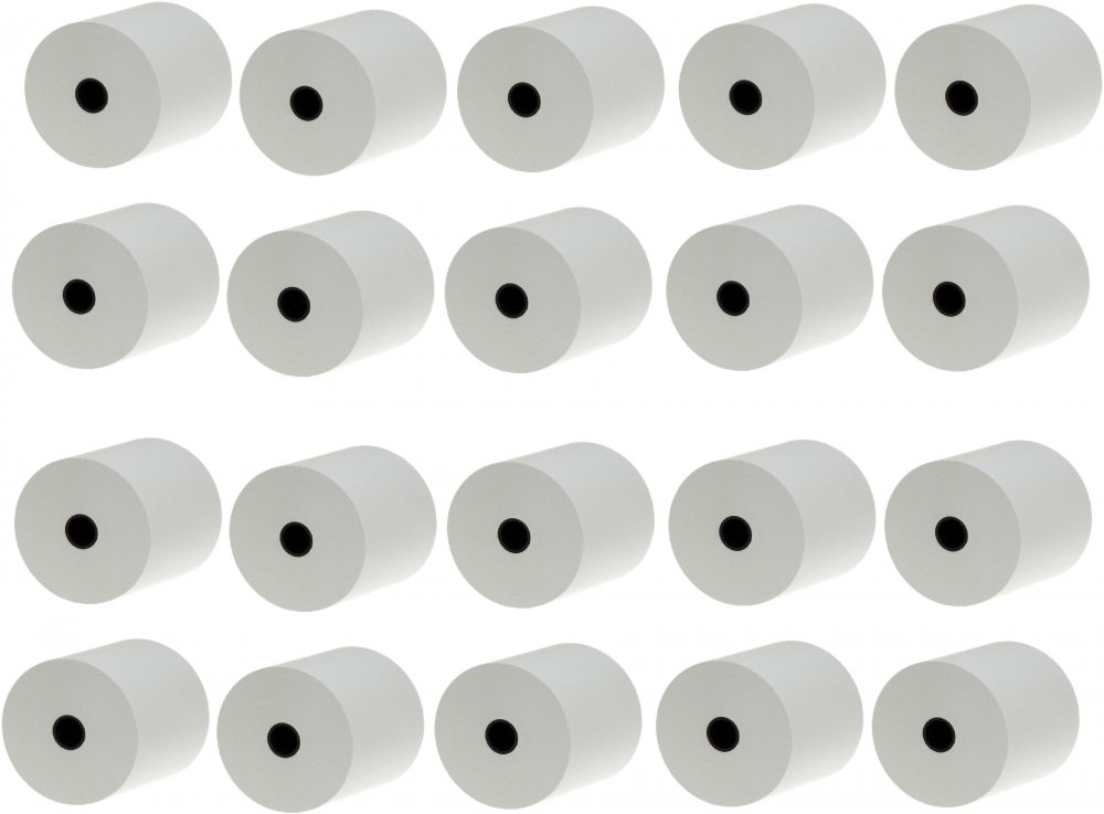 20x Rolka termiczna Drescher Polska Sp. z o.o., 57mm x 20m, 48g/m2, BPA Free, biały